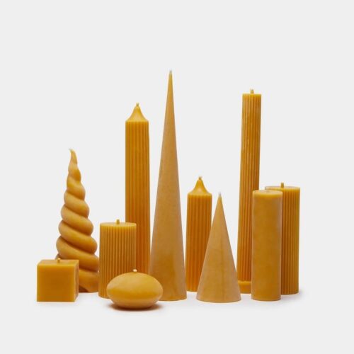 beeswax candles,